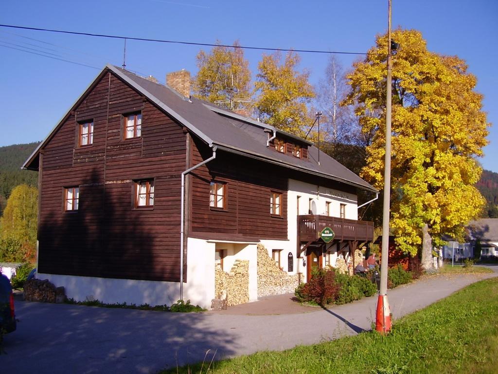 Hotel Penzion Bazum à Horní Vltavice Extérieur photo